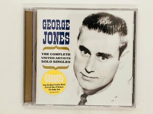 即決CD 未開封 GEORGE JONES / THE COMPLETE UNITED ARTISTS SOLO SINGLES ジョージ・ジョーンズ DVCD-55 X32