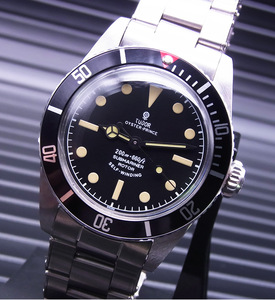 TUDOR ビンテージ８ｍｍデカリューズ ノンガード 小薔薇サブ ボンドモデル 7924 赤TOPベゼルミラーダイヤル 精度良好!!/5連予備ブレス付