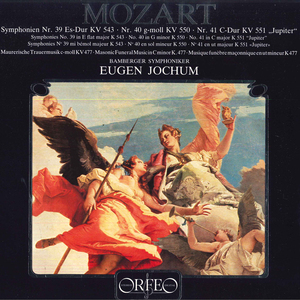 独2discs LP Eugen Jochum, Bamberger Symphoniker, Mozart: Symphonien No. 39 - 41 S045832H ORFEO /00660 /00660