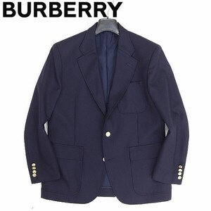 ヴィンテージ◆BURBERRYS バーバリー 金釦 紺ブレザー ジャケット ネイビー 160A