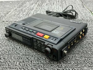 △1508　ジャンク品　オーディオ機器　DATレコーダー　SONY　 TCD-D10　ソニー　ソフトケース付き