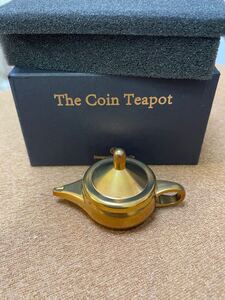 未使用　The Coin Teapot コインティーポット　手品　マジック　TCCマジック　コインボックス