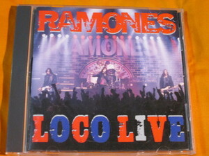 ♪♪♪ ラモーンズ RAMONES 『 LOCO LIVE 』 輸入盤 ♪♪♪