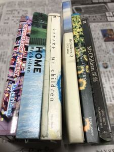 Mr.Children ミスチル 6タイトル CD6 DVD3 深海 BOLERO Q シフクノオト HOME SUPERMAKET FANTASY 中古 アルバム 美品有り 初回限定盤有り