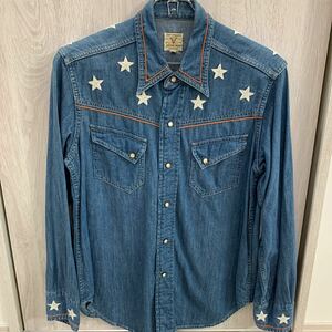 リーバイス LVC Sサイズ 67702-0002 LEVIS VINTAGE CLOTHING ウエスタンシャツ デニムシャツ デニム長袖シャツ AUTHENTIC WESTERN WEAR 