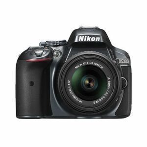 Nikon デジタル一眼レフカメラ D5300 18-55mm VR II レンズキット グレー 2400万画素 3.2型液晶 D5300L