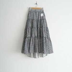 SHE Tokyo シートウキョウ / Lisa houndstooth スカート 34 / S-SK-348 / 2401-0370