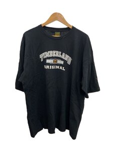 Timberland◆Tシャツ/XL/コットン/BLK/プリント//