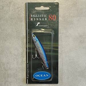 ノースクラフト バリスティックミノー80 オーシャン LBSP レーザーブルーピンク バリスティック80 NORTH CRAFT BALLISTIC MINNOW 80 OCEAN