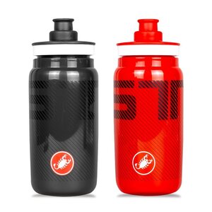 ドリンクボトル 自転車 WATER BOTTLE [ソフトで強く握れる] (500ml) ボトル ロードバイク 自転車用ボトル　赤