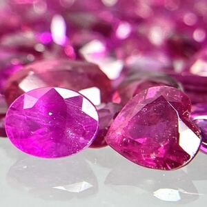 ◆ルビーおまとめ◆u 約20.5ct ルース 裸石 宝石 ジュエリー jewelry ルビー Ruby corundum コランダム ①