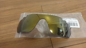 緊急値下げ！★オークリー レーダーロックエッジ用 カスタム偏光レンズ　RadarLock Edge VENTED BRONZE GOLD Color Polarized