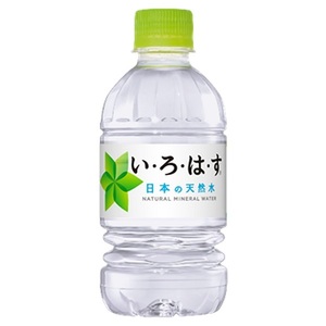 いろはす 340ml 24本 (24本×1ケース) PET ペットボトル ミネラルウォーター イロハス い・ろ・は・す