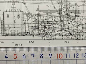 r4【鉄道車両 図面】朝鮮鉄道 1Dテンダー蒸気機関車 昭和4年/ 炭水車 [→朝鮮総督府鉄道局 810形？