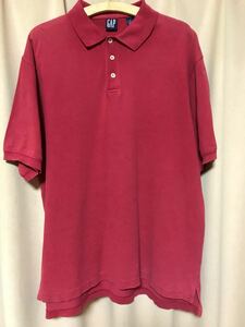 90s USED OLD GAP POLO SHIRT LARGE 中古 90