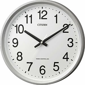 CITIZEN シチズン 掛け時計 電波時計 サークルポート 白 4MYA24-019