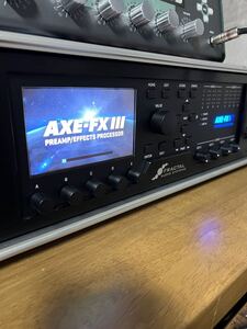 正規品　日本語マニュアル付き　美品　フラクタル　AXE FX Ⅲ fractal audio systems アックス　SUGIZO