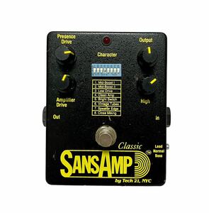 1円〜② TECH21 SANSAMP Classic テック21 サンズアンプ クラシック エフェクター 