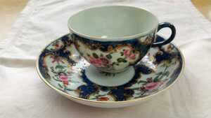 Worcester cup&saucer(1775年頃)