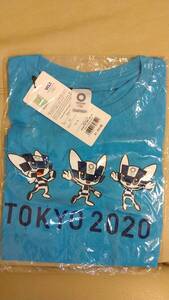 【未使用】TOKYO 2020 半袖　Tシャツ 紺（130㎝）定価2280円＋税