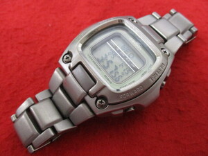 【6745】動作OK★CASIO G-SHOCK カシオ★MT-G デジタル 腕時計 メンズ / MRG-210T　チタニウム　フルメタル　クォーツ式