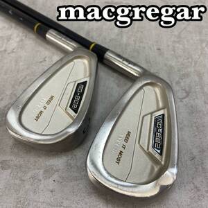 レフティー　MacGregor　マグレガー　MG-882　メンズゴルフ　アイアン2本セット　左利き用　カーボン　C-9　3i　4i　ロング