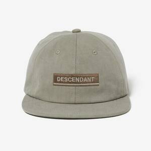 希少★新品本物【BEIGE】★HORIZON 6PANEL CAP BOX ボックス ホライズン キャップ正規店購入 ディセンダント 限定入手困難 DESCENDANT 21AW