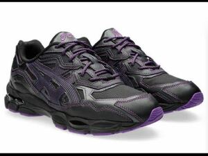 NEEDLES × Asics Gel-NYC Black/Purple アシックス ニードルズ ゲル ブラック パープル 26