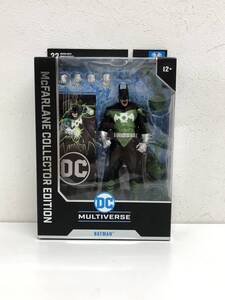 【未開封品・箱ダメージ有り】：DCマルチバース アクションフィギュア バットマン グリーンランタン(20241112)