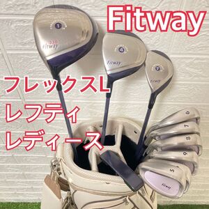 レフティ　レディース fitway フィットウェイ　初心者 ゴルフクラブ