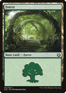 MTG ■土地/英語版■ 《森/Forest》カラデシュ KLD