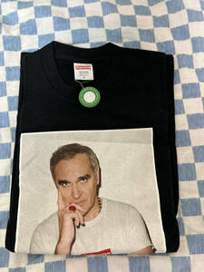 Supreme 16SS モリッシー フォト プリント Morrissey Tee 半袖 ブラック 黒 　Ｍ