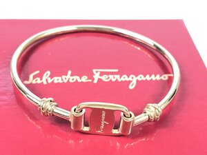 サルヴァトーレ フェラガモ　Salvatore Ferragamo　ヴァラ　バングル　ゴールドカラー　YAS-5778