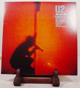  中古 LP レコード U2 live UNDER A BLOOD RED SKY