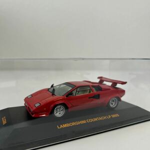 ixo 1/43 Lamborghini Countach LP500S Red イクソ ランボルギーニ カウンタック レッド スーパーカー ミニカー モデルカー