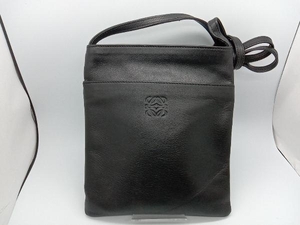 LOEWE L11 フラットミニショルダーバッグ ブラック ロエベ