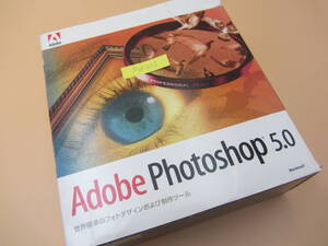 SW213●Adobe Photoshop 5.0 Macintosh mac os PS 5 画像編集　デザイン