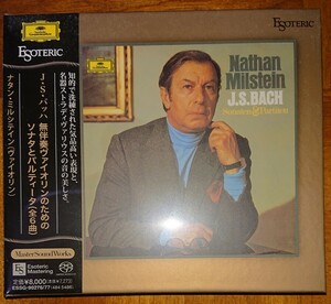 【未開封】ESOTERIC SACD ESSG-90276/77 J・S・バッハ 無伴奏ヴァイオリンのためのソナタとパルティータ ナタン・ミルシテイン