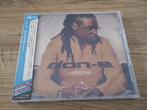 Don-E / ドニー『LIttle Star / リトル・スター +1』国内盤CD【未開封/新品/帯・歌詞・解説付き/ボーナス・トラック収録】Omar/オマー