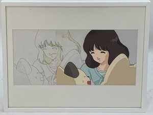 絵画：希少！グループ・タック制作『タッチ』浅倉南 アニメ原画＆セル画 未使用【中古】【正規品保証】98611