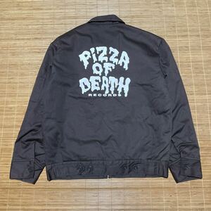 PIZZA OF DEATH RECORD Dickies ピザオブデス ディッキーズ ワーク ジャケット ブルゾン S ken yokoyama 横山健 Hi-STANDARD