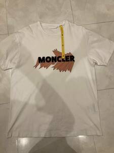 サイズL】モンクレール MONCLER 半袖Tシャツ　白　ホワイト 1952