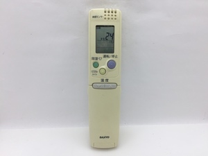 SANYO　エアコンリモコン　RCS-SP1　中古品A-7327