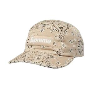 Supreme Bandana Camp Cap "Tan"