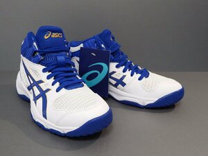 #【タグ付】asics アシックス DUNKSHOT MB9 ダンクショットMB9 1064A006 101 21.5cm 送料別 バスケットボール ジュニア（札）