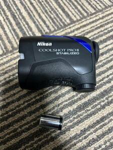 ニコン NIKON COOLSHOT PROII STABILIZED BLACK [ゴルフ用 レーザー距離計 ブラック] used 超美品　最終値下げ！