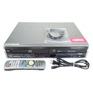 メンテ済み☆パナソニック DMR-XP21V HDD/DVD/VHS一体型ビデオデッキ レコーダー プレーヤー 地デジ BS ダビング Panasonic