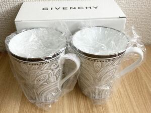 GIVENCHY　ジバンシー　 ペアマグカップ 　未使用箱付　長期自宅保管品