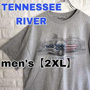 C362【TENNESSEE RIVER】半袖プリントTシャツ【メンズ2XL】