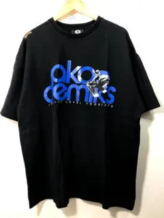 100906 akademiks Tシャツ XL ブラック アカデミクス